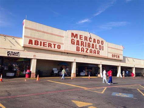 Mexican bazaar near me. The Bazzar is a perfect place to buy a wide variety of Mexican goods like molcajetes, masa grinders, toys, piñatas, shirts, dresses, boots, art, and more; food associated with Mexico like dried chiles, tropical fruits, candy, and baked goods. The colorful stalls are enticing and really succeed in drawing you in. 