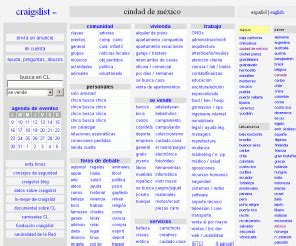 Mexican craigslist. craigslist provides local classifieds and forums for jobs, housing, for sale, services, local community, and events 