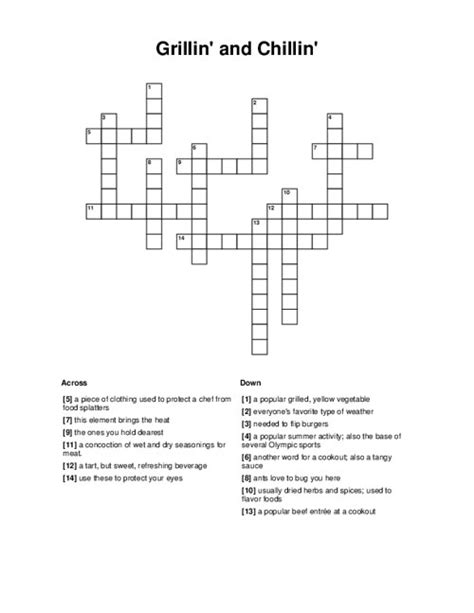We found 5 answers for the crossword clue Grilled. A further 35 clues may be related. If you haven't solved the crossword clue Grilled yet try to search our Crossword Dictionary by entering the letters you already know! (Enter a dot for each missing letters, e.g. “P.ZZ..” will find “PUZZLE”.). 