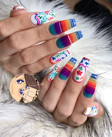 . Mexican nail designs