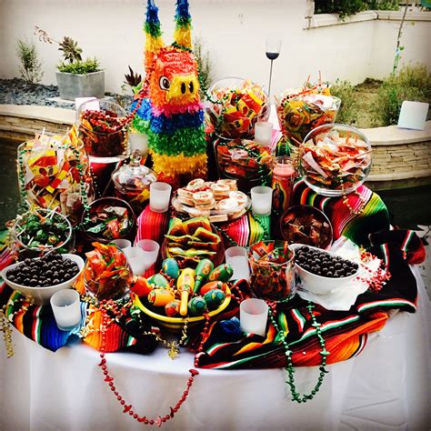 Mexican Candy Table Decorations (1 - 60 of 96 results) Price ($) Shipping All Sellers Candy Bar Dulcería Sign, Fiesta Candy Table Sign, Candy Bar Sign, Fiesta Decorations, Decor, Fiesta Ideas, Fiesta Printables, Serape, Floral (7.7k) $4.27 $4.49 (5% off). 