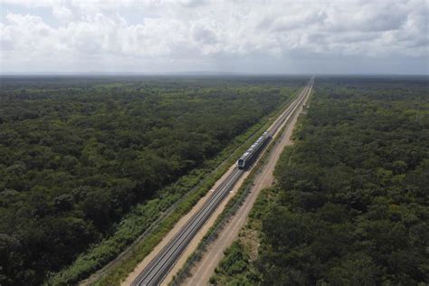 Mexico’s president inaugurates first part of $20 billion tourist train project on Yucatan peninsula