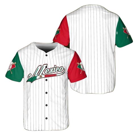 Mexico Baseball Jersey - Etsy