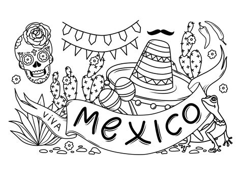 Mexico Coloring Pages