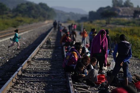 Mexico pledges to set up checkpoints to ‘dissuade’ migrants from hopping freight trains to US border