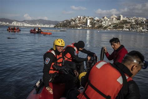 Mexico says four more sunken boats found in Acapulco bay after Hurricane Otis