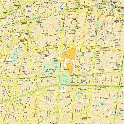Read Mexico Df Citymap Mapa Callejero  Street Map By Julian De Dios