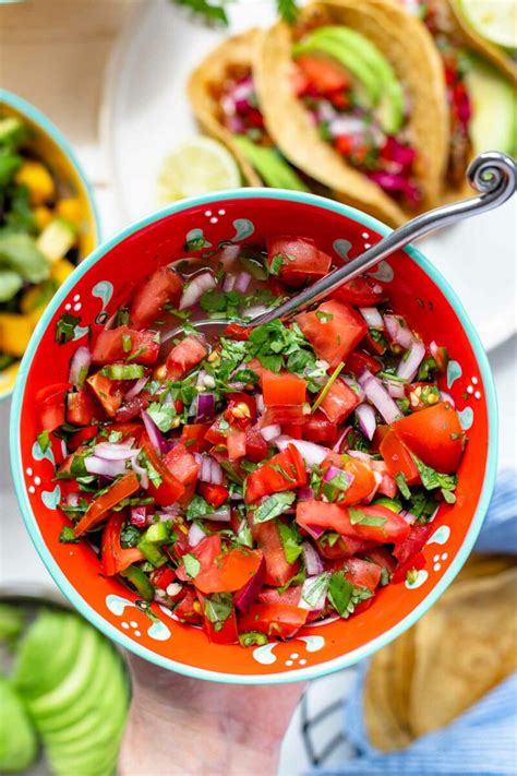 Mexikanische Salsa - Pico de Gallo Salsa