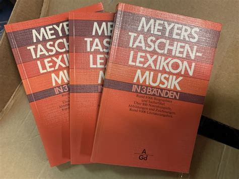 Meyers taschenlexikon musik in 3 bänden. - Normas e práticas contábeis no brasil.
