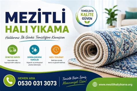Mezitli Cemilli Hali Yikama Servisi