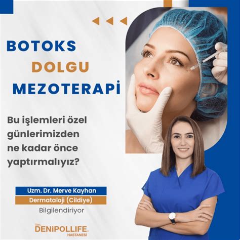 Mezoterapi Ataşehir Botoks Dolgu. 