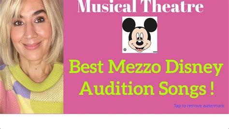 Mezzo disney songs.  Today&rsquo;s Disney audition song video is for the Mezzo Sopranos!! Here i...