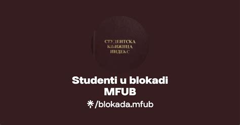 Mfub studije