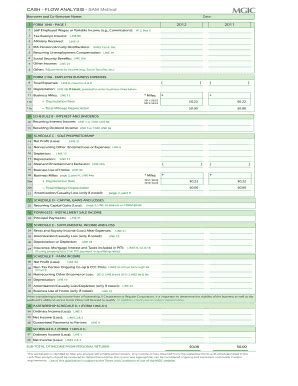 web fnma 1084 sam self employed worksheet cash flow analysis form date 6 2019 vicki stover july 19 2019 12 21 to determine the borrowers cash flow complete the following pages as they apply to your borrowers and to investor guide lines cash flow analysis form 1084 fannie mae web borrower s cash flow if the schedule k 1 does not …. 