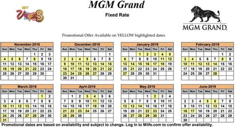Mgm Grand Calendar Of Events Las Vegas