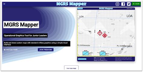 Explore the ArcGIS Web Application to view and interact with maps, layers, and data using the Military Grid Reference System.. 