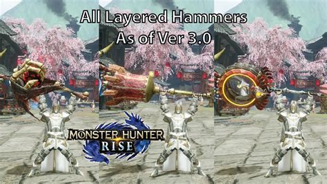 Mh rise hammer. War Basher Guide for Monster Hunter Rise (MHR). MH Rise War Basher Hammer crafting materials, dps, sharpness, decorations, rampage skills & all stats ... War Basher is a Hammer Weapon in Monster Hunter Rise (MHR or MHRise). ... Below is an excerpt of the relevant Hammer Ore Tree. Hammer Ore Tree. Iron Hammer I 80 Iron Devil 100. War Hammer I 