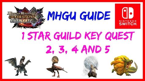 Mhgu hub key quests. Hub quests are always scaled for multiplayer (usually scaled for 2 hunters), so it's normal to take longer than village quests. Also, since your equipment is LR, which usually includes a little bit of red and then you are in yellow, it means you are doing really low damage. Once you get to end game and have end game equipment, the final quests ... 