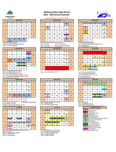 Mhhs Calendar