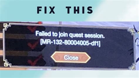 Failed to Join quest session Discussion So does this mean it found a quest and ot failed to join because whatever reason, or does it mean it didn't find anything? A little confused about how join requests work in general since i heart it's an issue Locked post. New comments cannot be posted. Share Add a Comment. Be the first to comment .... 