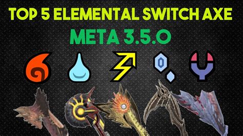 Mhr switch axe builds. Welcome to the Monster Hunter Rise Sunbreak (MH Rise) wiki guide & tips! Learn more about MHR, including release date, weapon tier list, best builds, gameplay, new monsters. ... Switch Axe: Charge Blade: Insect Glaive: Light Bowgun: Heavy Bowgun: Bow- ... Switch Axe: Best Builds: Weapon Tree: Combos & Controls: Best Switch Axe: … 