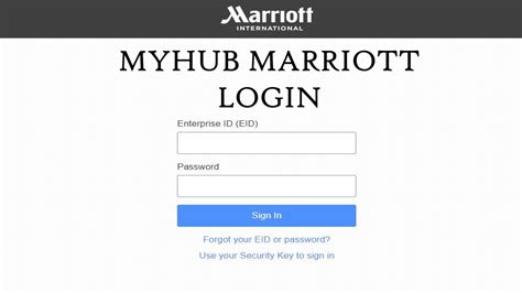 Passwords and Security Key PINs must be kept confidential and are not to be shared with anyone. NOTICE: The system you are accessing includes information and data that is proprietary and confidential to Marriott International, Inc. and its affiliates (“Marriott”). . 