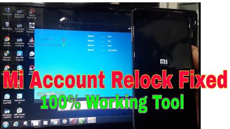 Mi account relock fix tool. .  ...