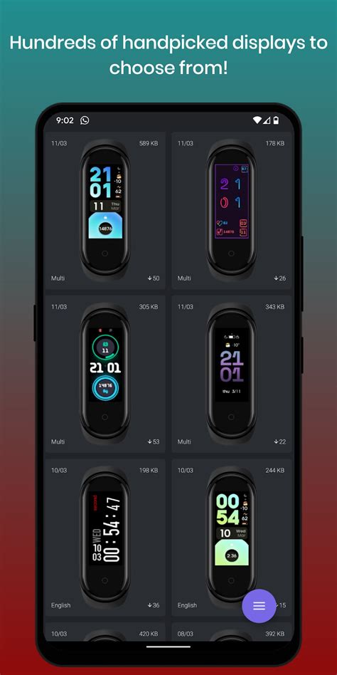Mi band watch faces free. .