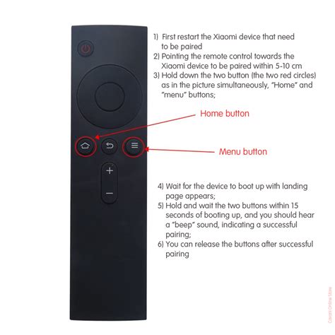 Mi box remote pairing mode.  Here is a step-by-step troubleshooting gui...