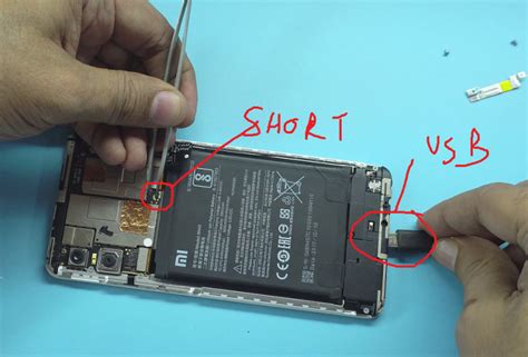 Mi note 5 pro ftm mode.  EDL Pins are just below that 5.  Turn Phone off 2...