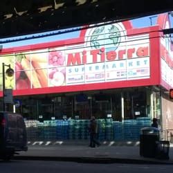 Mi tierra supermarket. 109 MEAT & PRODUCE CORP (doing business as MI TIERRA SUPERMARKET) is retail food store in Corona licensed by the Division of Food Safety & Inspection of NYS Department of Agriculture and Markets. The license number is #702001. The business location is at 109-01 37th Ave, Corona, NY 11368, in the county of Queens. The operation type is Store. 