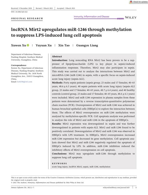 MiR-1246 is upregulated and regulates lung cell apoptosis during heat …