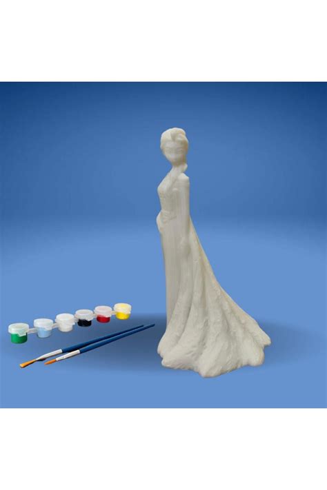 Mia Elsa (Frozen Karlar Ülkesi) 3D Figür Boyama Seti Trendyol. 