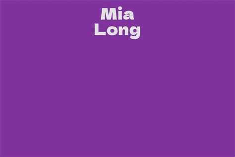 Mia Long Video Shantou