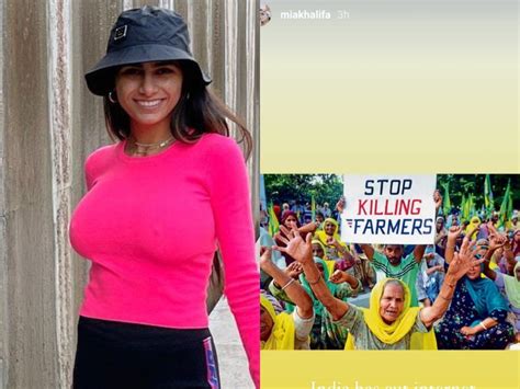 Mia Khalifa Porn Tube Video - Mia khalifa farmers protest | Mia Khalifa | After Rihanna and Greta  Thunberg, Mia Khalifa tweets in