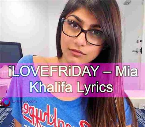 Mia khalifa lyrics. Things To Know About Mia khalifa lyrics. 