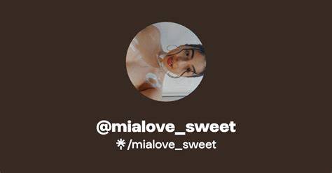 🍆 [SEX VIDEO] Mialove_Sweet Leaks