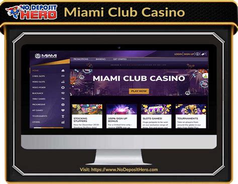 Miami Club Casino bonus sans dépôt pour les joueurs existants