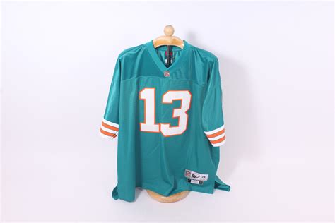 Miami Dolphins Dan Marino Reebok Aqua Replica Throwbacks …