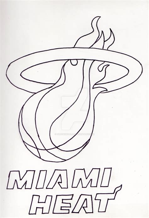 Miami Heat Drawing