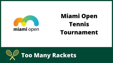 Miami Open Results