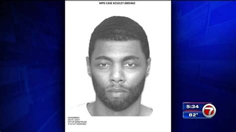 Miami Police release sketch amid search for subject in sexual battery