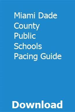 Miami dade county esol pacing guide. - Dremel scroll saw model 1671 owners manual.