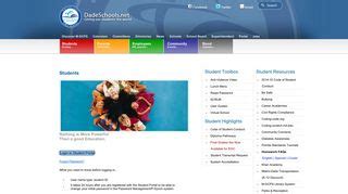 Accessibility on Miami-Dade County Public Schools Website 
