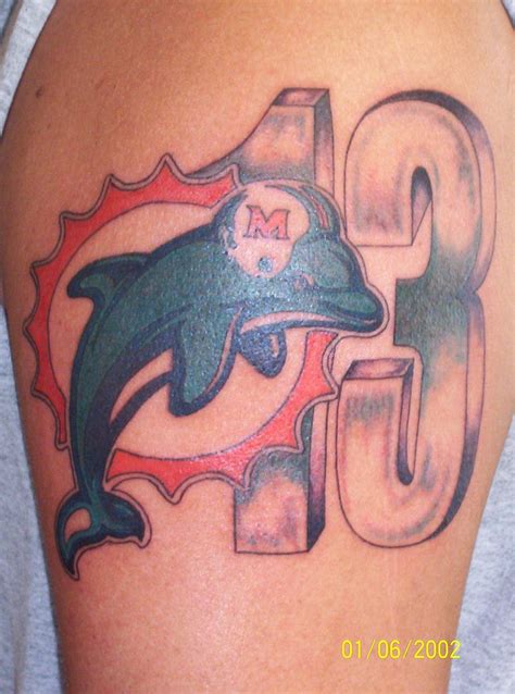 Miami dolphins 1 Dolphins tattoo, Miami dolphins, I tattoo