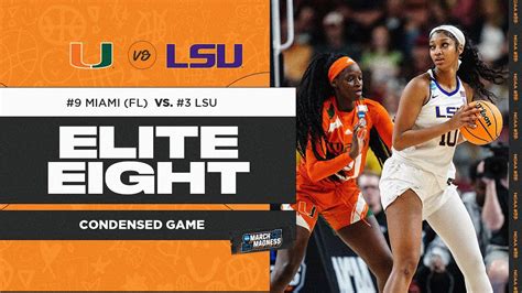 Last time Miami was in Elite Eight. Miami is in the Elite Eight for the second time in program history, and its first appearance came at this time last year. The Hurricanes will look for better results after getting crushed 76-50 against the eventual 2022 national champion Kansas Jayhawks. Miami will get into the Final Four for the first time .... 