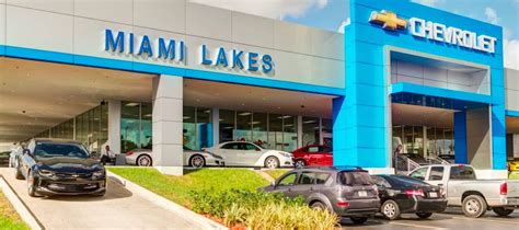 Miami lakes chevrolet miami lakes fl. 16600 NW 57th Ave, Miami Lakes, FL 33014-6123. BBB File Opened: 9/17/1998. Years in Business: 52. Business Started: ... Miami Lakes Auto Mall - Chevrolet Kia Dodge Chrysler Jeep Ram Mitsubishi; 