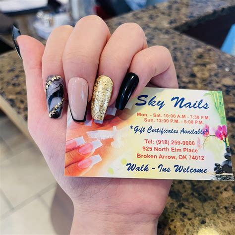 Located at 801 E Kenosha St Suite 815, Broken Arrow, OK 74012, our salon is the ideal choice if you want high-quality services at affordable prices. We specialise in all forms of nail care, be it a manicure, pedicure, nail enhancement, waxing, kid’s menu, facial, body massage, or eyelash extensions. We also have Shellac nails, gel nails ....