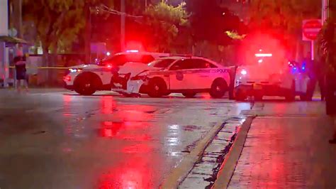 Miami officer injured in intersection crash