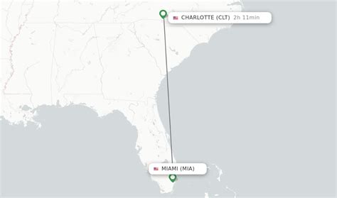 Miami to charlotte north carolina. 3 days ago · Cheap Spirit Airlines flights from Miami to North Carolina. Take a peek at the cheapest Spirit Airlines flights we've detected traveling from Miami to North Carolina. Make sure to double check the flight details before booking. Wed 3/13 7:15 am MIA - CLT. Nonstop 2h 16m Spirit Airlines. Mon 3/18 11:58 am CLT - MIA. Nonstop 1h 57m Spirit Airlines. 